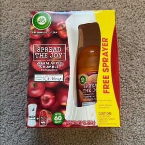 Air Wick Freshmatic Ultra Automatic Spray with Warm Apple Crumble Fragrance